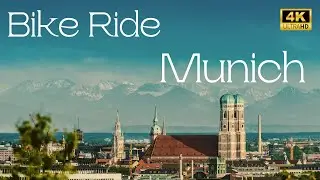 Cycling in Munich - Printzregentenplatz to Innsbruker Ring - Munich - 4K HDR
