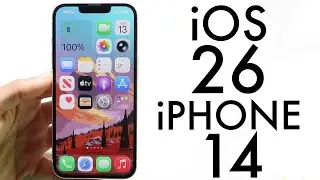 iOS 26 OFFICIAL On iPhone 14! (Review)