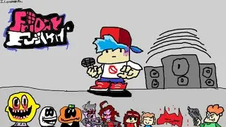 NEW* Funky Friday: Mod Hopping fnaf 1 Pibby and more!!