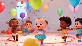 Cute Baby Steps Dance Rhyme | Fun Baby Dance Song for Toddlers 👣🕺 | Kids Rhymes