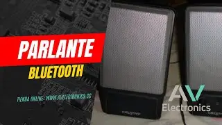 Convierte un parlante viejo en BLUETOOTH muy fácil. 