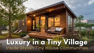 Modern Tiny House Villages 🏡 Luxury Living in Small Spaces