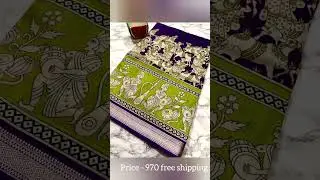 Pure mul mul silk sarees  @SarahfashionCostumes2015