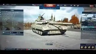 Russian main battle tank - T80UK 550 mm Penetration !! WarThunder