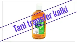 Dettol-krótki film jak przygotować tani płyn do odbijania kalki