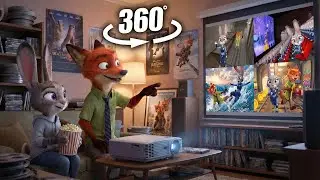Judy Hopps - Movie Collection 360&deg; Video | VR / 4K | Zootopia