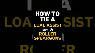 How to Tie a Load Assist on a Roller Spearguns #rollerspearguns #loadassist #howto #stepbystep