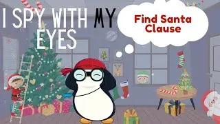 I Spy with My Little Eye Game | Word Game For Kids | Christmas | Christmas vocabulary | ESL