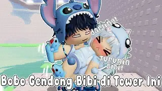 @Bobo Ganteng  MENGENDONG BIBI DI HUG TOWER 3 || BROOKHAVEN RP 🏡 ROBLOX INDONESIA