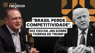 CEO da JBS, a empresa que fatura mais de R$ 1 bilhão por dia, fala sobre tarifaço | Raiz do Negócio