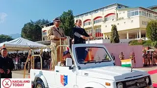 Nagaland CM Dr. Neiphiu Rio Inspects Republic Day Parade with DGP | Kohima 26 Jan 2026