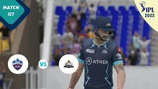Delhi Capitals VS Gujrat Titans | IPL 2023 | Cricket 22 PC Gameplay