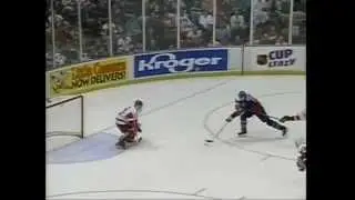 Chris Osgood Highlights (1996 Playoffs vs St.Louis)