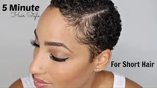 5 Minute Hair Style | For Short Hair