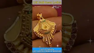 Fancy Locket New Design #shorts #vijaydesigner #goldlocket #locket #gold #goldjewellery #jewellery