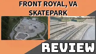 Front Royal, VA skatepark tour! Great flow in a beautiful location. #skatepark #skateboarding #skate