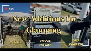 New Additions to Help With Glamping #rvlife #glamping #camping