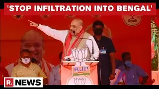 West Bengal Elections 2021: Amit Shah Hits Out At TMC For Vote Bank Politics