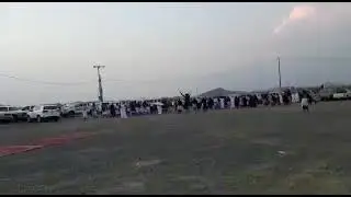 قدوم  قبائل ال تليد  حفل خالد جابر المقبولي