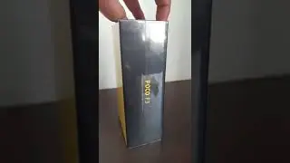 Poco F3 Night Black #poco #pocof3 #fyp #unboxing #review #shorts #short