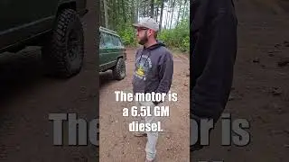 '86 Jeep Grand Wagoneer With An Awesome 6.5 Diesel Engine Swap!