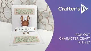 Monthly Craft Kit #37 Pop Out Character | Bunny Card