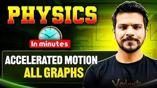 ⏱️ Physics in Minutes: Accelerated Motion - All Graph Types! | Class 9 | Akshay Sir