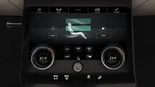 Учебное пособие по климат-контролю Range Rover Evoque Touch Pro Duo