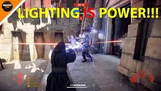 Star Wars Battlefront 2: LIGHTING IS POWER!!!! 😈
