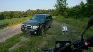 Abandoned SUV