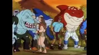 38/2 Street Sharks and Extreme Dinosaurs Jungle Sharks