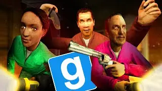 Let's Play: Gmod Murder in a Haunted House!