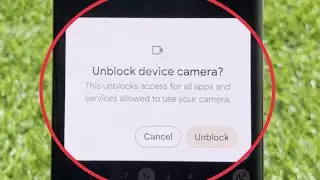 Fix Unblock device camera in Android 14 || Google Pixel