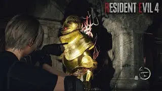 The Merciless Knight (Optional Boss Fight) Resident Evil 4 Remake (2023)