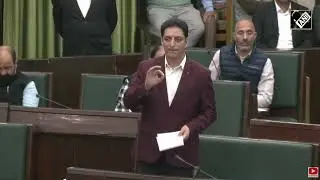 MLA Doda West Sh. Shakti Raj Parihar speaks in the Jammu and Kashmir Legislative Assembly.