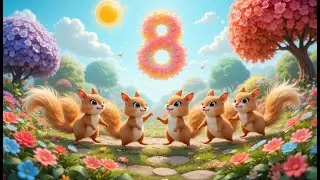 Squirrel Counting Song | Learn Numbers with Cute Squirrels &ndash; Educational Kids Songs