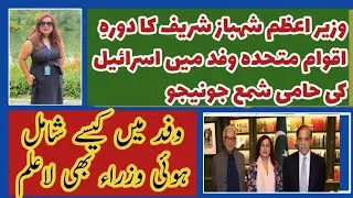 Israel supporter Shama Junejo in PM's UN delegation