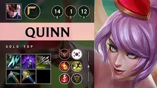 Quinn Top vs Illaoi - KR Grandmaster Patch 25.21