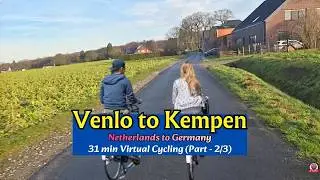 By e-bike from Venlo The Netherlands to Kempen Germany part 2 of 3