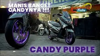 Repaint Velg Candy Purple di Nolimitz, Aduhay Manis nya!!!