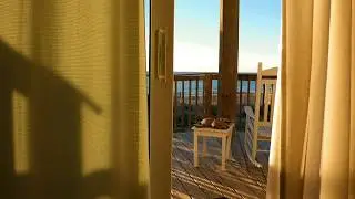 Curtains Blowing in Ocean Breeze  - Long Version