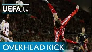 Peter Crouch overhead kick - Liverpool v Galatasaray - 2006/07