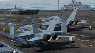 DCS World VR:  F/A-18C Training Day: CALPIL CASE I