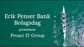 Proact IT Group presentation - EPB Bolagsdag 24 augusti 2023