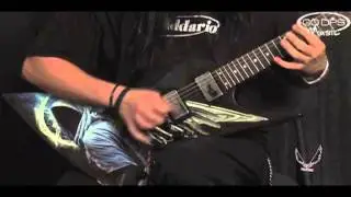 Dean Guitars Dave Mustaine Zero Angel of Deth II Electric Guitar played by Jerry Mortellaro