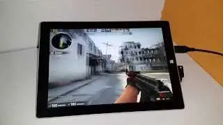 Surface 3 Atom Gaming: Counter Strike GO, Civ 5, Skyrim, Dirt 3 and Temps
