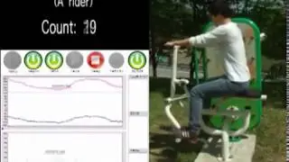Automatic exercise counter demo