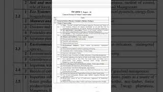 MPSC forest mains syllabus #mpscupdate #objective #govermentjob