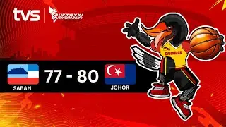 Bola Keranjang 5x5 (L) Sabah VS Johor | SUKMA Sarawak 2024