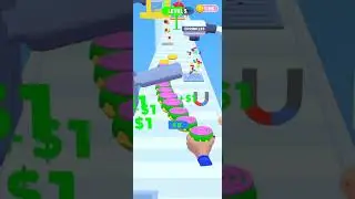 Bakery stack runner Level 5 All Level Gameplay #gameshorts #gameplay